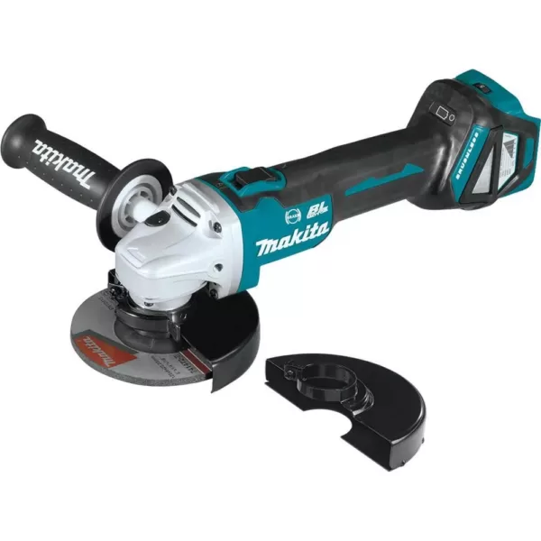 Makita 18-Volt LXT Brushless 4-1/2 in. / 5 in. Cordless Cut-Off/Angle Grinder with Electric Brake (Tool Only)