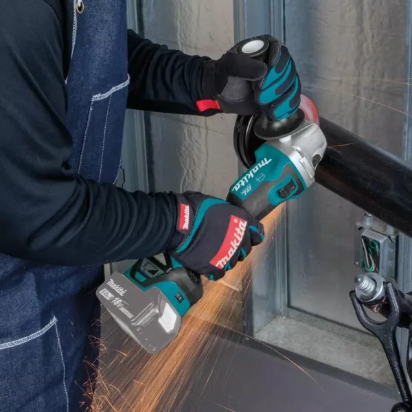 Makita 18-Volt LXT Brushless 4-1/2 in. / 5 in. Cordless Cut-Off/Angle Grinder with Electric Brake (Tool Only)