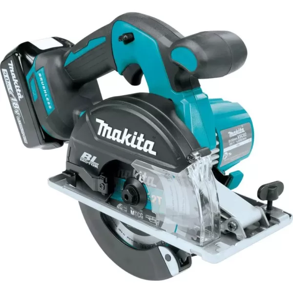 Makita 18-Volt 5.0Ah LXT Lithium-Ion Cordless 5-7/8 in. Metal Cutting Saw Kit