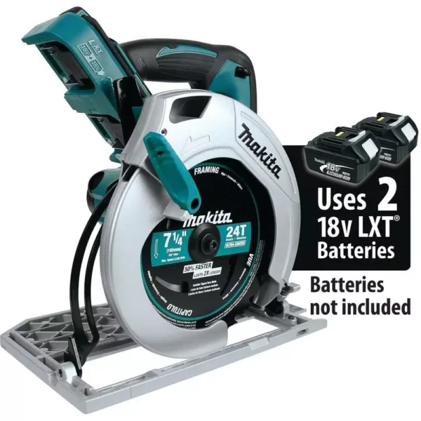 Makita 18-Volt X2 LXT Lithium-Ion (36-Volt) Cordless 7-1/4 in. Circular Saw (Tool Only)