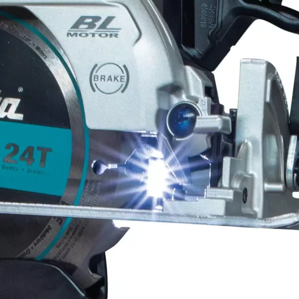 Makita 18-Volt LXT Lithium-Ion Sub-Compact Brushless Cordless 6-1/2 in. Circular Saw AWS Capable (Tool-Only)