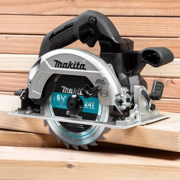 Makita 18-Volt LXT Lithium-Ion Sub-Compact Brushless Cordless 6-1/2 in. Circular Saw AWS Capable (Tool-Only)