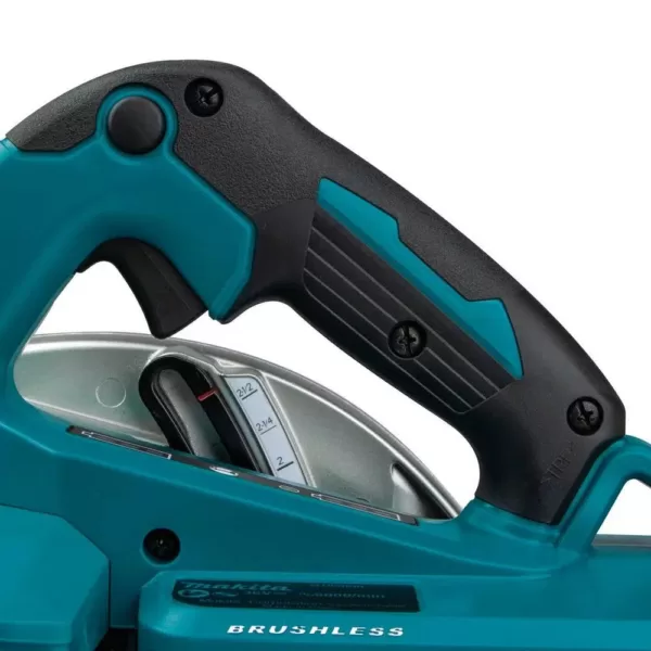 Makita 18-Volt X2 LXT Lithium-Ion (36-Volt) 7-1/4 in. Brushless Cordless Circular Saw Guide Rail Compatible Base (Tool-Only)