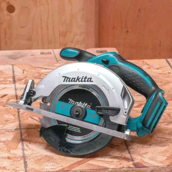 Makita 18-Volt LXT Lithium-Ion Cordless 6-1/2 in. Lightweight Circular Saw and General Purpose Blade (Tool-Only)