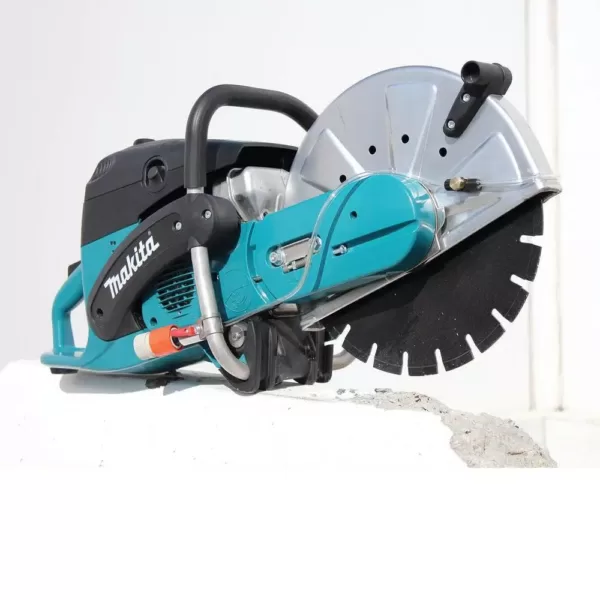 Makita 14 in. 73 cc Gas Saw with Bonus 14 in. Blade Diameter Segmented, Dual Purpose