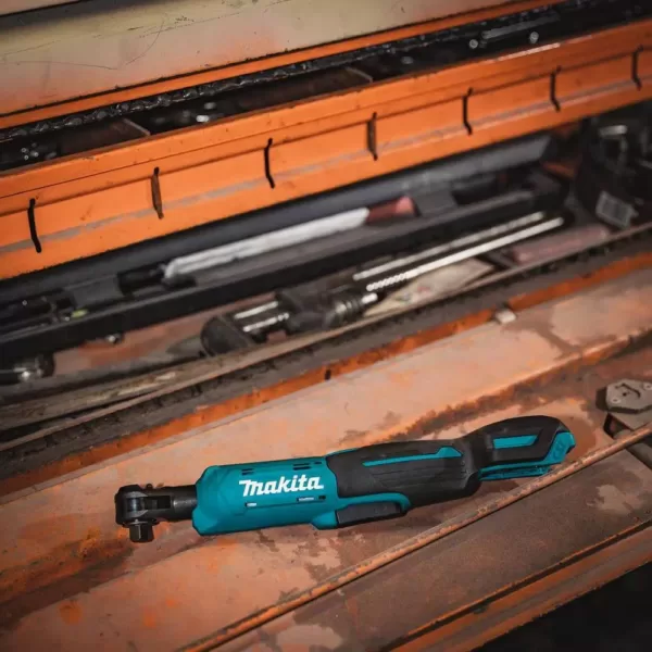 Makita 12-Volt MAX CXT Lithium-Ion Cordless 3/8 in./1/4 in. Sq. Drive Ratchet (Tool-Only)