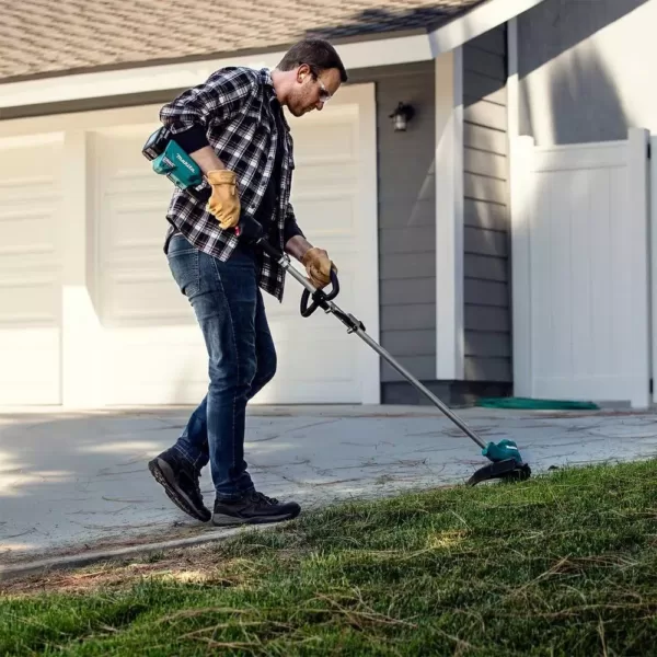 Makita 18-Volt LXT Lithium-Ion Brushless Cordless String Trimmer Kit with bonus 0.080 in. x 175 ft. Twisted Trimmer Line