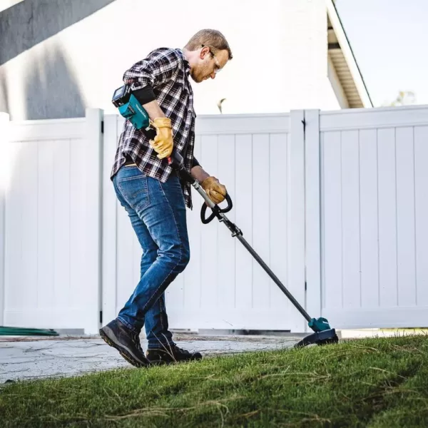 Makita 18-Volt LXT Lithium-Ion Brushless String Trimmer Kit with Bonus 22 in. 18-Volt LXT Lithium-Ion Cordless Hedge Trimmer