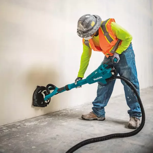 Makita 5.0 Ah 18-Volt LXT Lithium-Ion Brushless Cordless 9 in. Drywall Sander Kit, AWS Capable