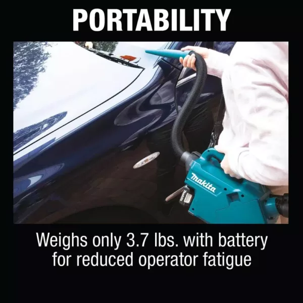 Makita 12-Volt 2.0 Ah MAX CXT Lithium-Ion Cordless Vacuum Kit