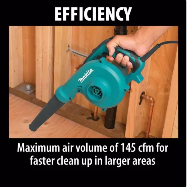 Makita 203 MPH 145 CFM 6.8 Amp Electric Blower