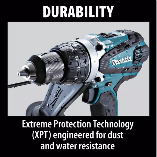 Makita 18-Volt LXT Lithium-Ion 1/2 in. Cordless Hammer Driver/Drill (Tool-Only)