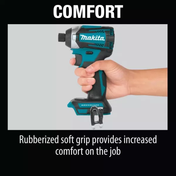 Makita 18-Volt LXT Brushless 3-Speed Impact Driver with ImpactXPS Insert Bit Holder and ImpactXPS 3 Pc. Socket Adapter Set