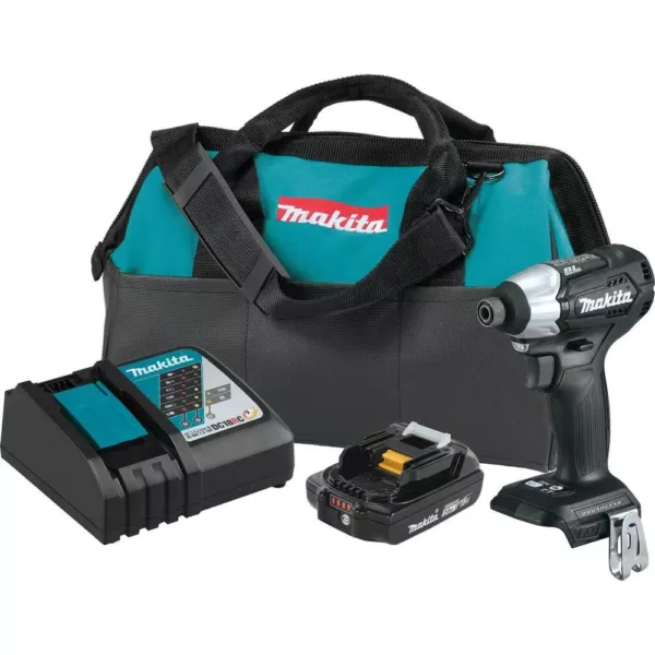 Makita 18-Volt LXT Sub-Compact Brushless Impact Driver Kit with ImpactXPS Insert Bit Holder and ImpactXPS 2 in. Power Bit, 15pk