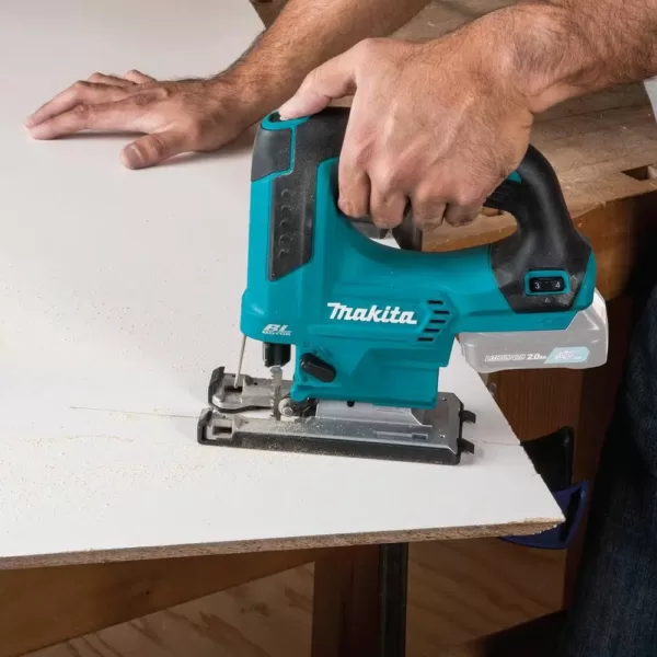 Makita 12-Volt Max CXT Lithium-Ion Brushless Cordless Top Handle Jig Saw (Tool Only)