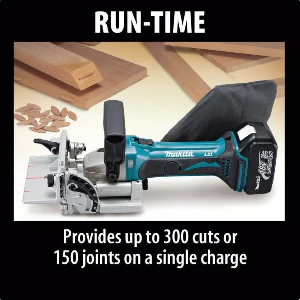 Makita 18-Volt LXT Lithium-Ion 0.75 in. Cordless Plate Joiner (Tool-Only)