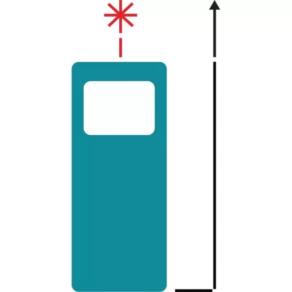 Makita 164 ft. Laser Distance Measure