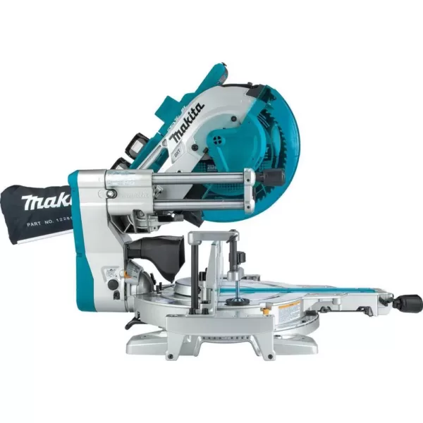 Makita 18-Volt X2 LXT Lithium-Ion (36-Volt) 12 in. Brushless Cordless Dual-Bevel Sliding Compound Miter Saw Laser (Tool-Only)