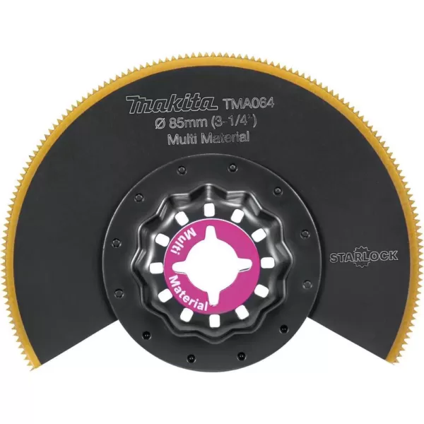 Makita 3-1/4 in. Starlock Round Saw Blade (BiM-TiN), 18TPI