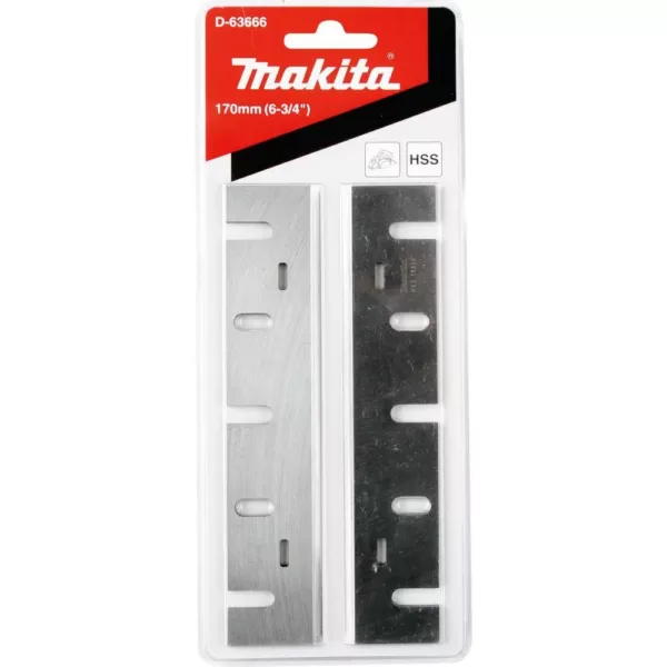 Makita 6-3/4 in. x 1-3/8 in. x 1/8 in. Planer Blade for 1806B (2-Pack)