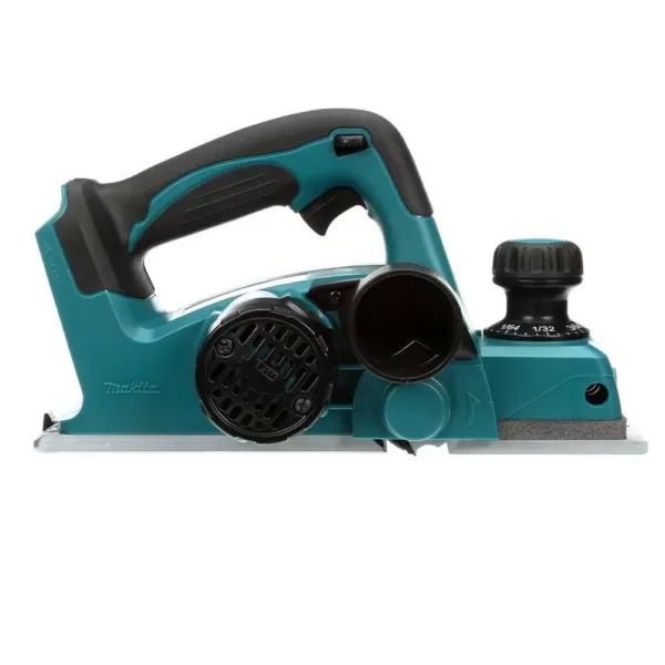 Makita 18V LXT Lithium-Ion Cordless 3-1/4 in. Planer, Tool Only with bonus 18-Volt 5.0Ah LXT Lithium-Ion Battery