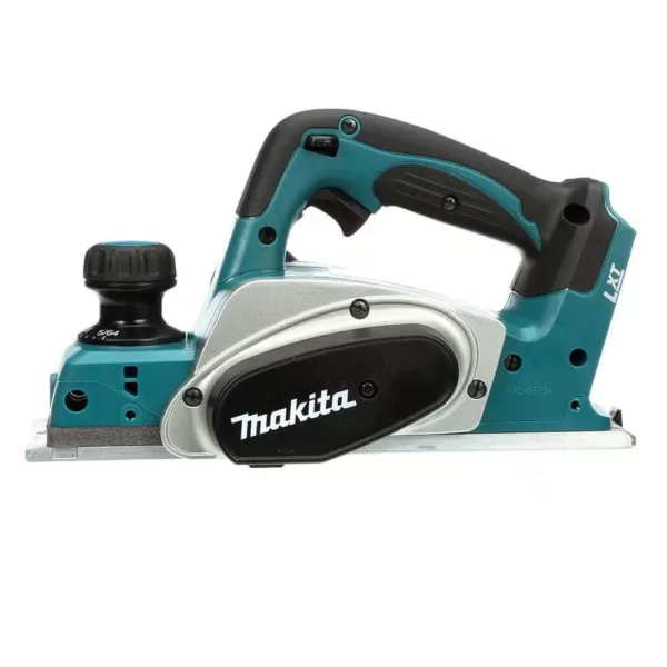 Makita 18-Volt LXT Lithium-Ion 3-1/4 in. Cordless Planer (Tool-Only)