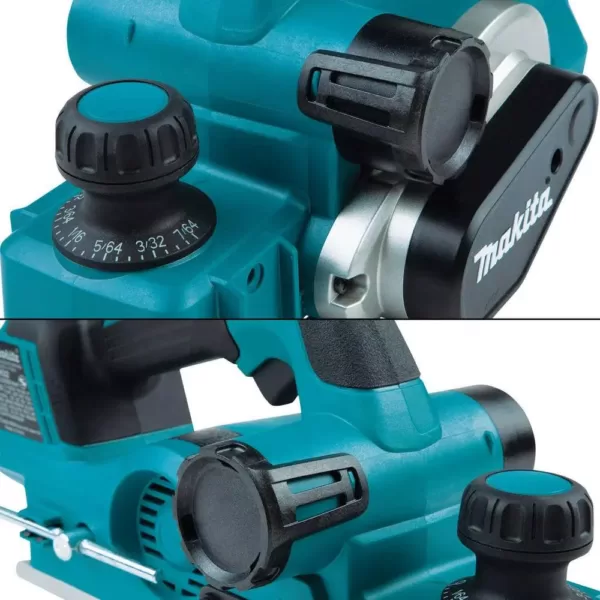 Makita 18-Volt LXT Lithium-Ion Brushless 3-1/4 in. Cordless Planer, AWS Capable, Tool Only