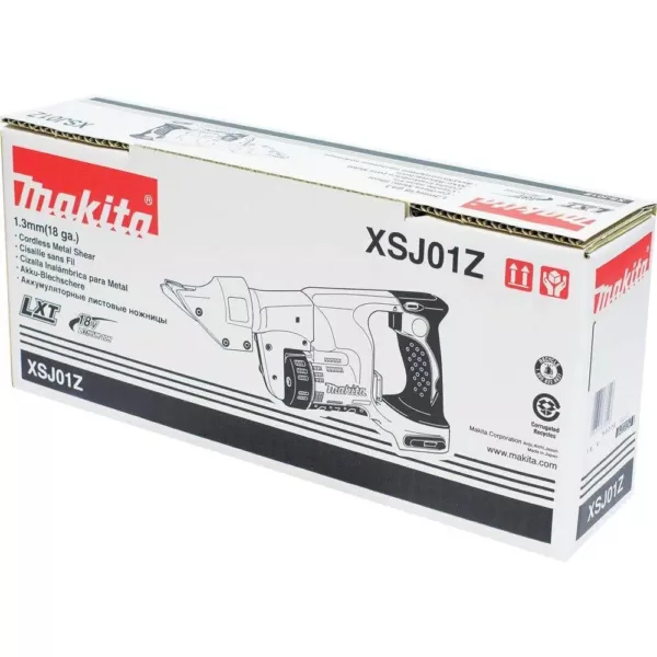 Makita 18-Volt LXT 18-Gauge Straight Shear (Tool-Only)