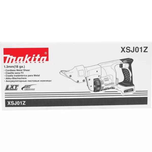 Makita 18-Volt LXT 18-Gauge Straight Shear (Tool-Only)