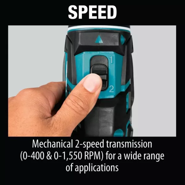 Makita 18-Volt LXT Lithium-Ion Compact Brushless Cordless 1/2 in. Driver-Drill Kit with (1) Battery 3.0Ah