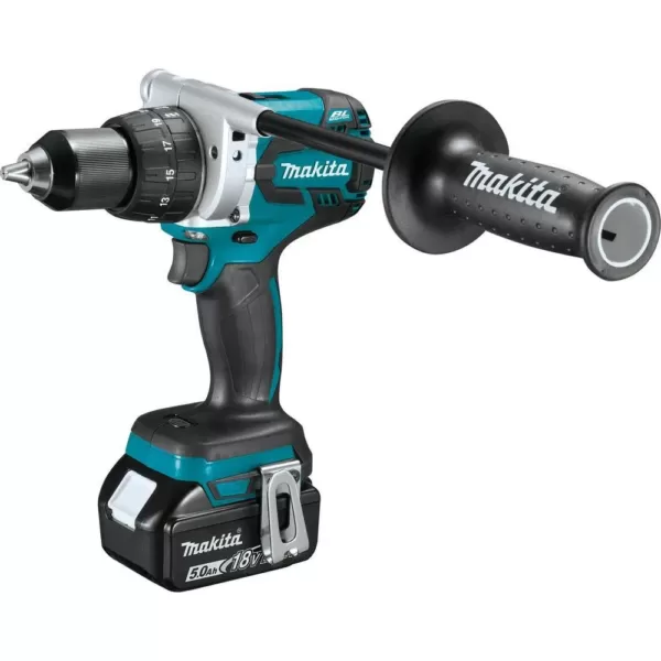 Makita 18-Volt LXT Lithium-Ion Brushless Cordless 1/2 in. Driver Drill Kit 5.0Ah