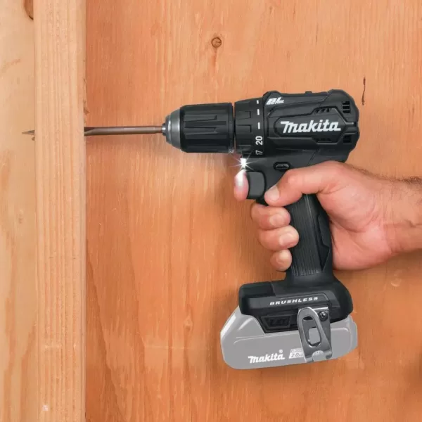 Makita 18-Volt LXT Lithium-Ion Sub-Compact Brushless Cordless 1/2 in. Driver Drill (Tool Only)