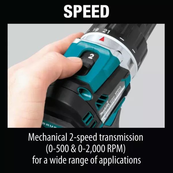 Makita 18-Volt LXT Lithium-Ion Brushless Cordless 1/2 in. Driver-Drill (Tool Only)