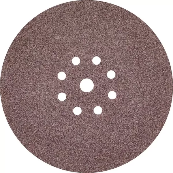 Makita 9 in. Round Abrasive Disc, Hook & Loop, 120-Grit (25/Pack)