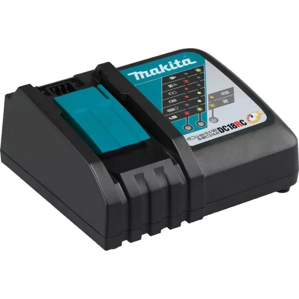 Makita 18-Volt LXT Lithium-Ion 4.0 Ah Battery and Rapid Optimum Charger Starter Pack