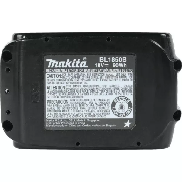 Makita 18-Volt LXT Lithium-Ion High Capacity Battery Pack 5.0Ah with Fuel Gauge