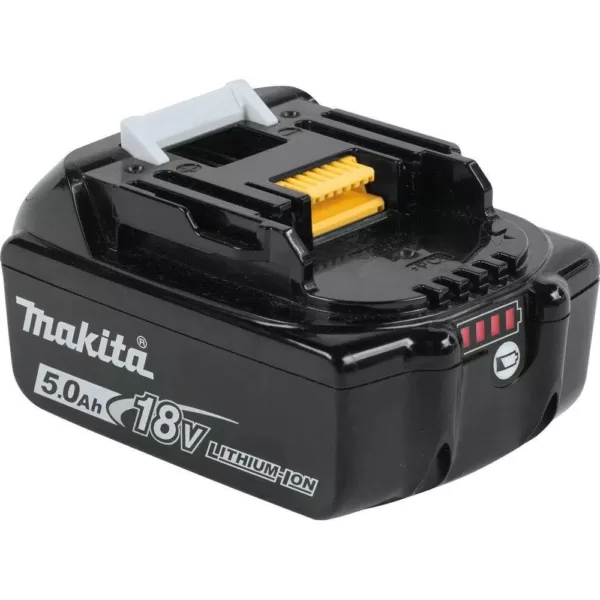 Makita 18-Volt LXT Lithium-Ion High Capacity Battery Pack 5.0 Ah with LED Charge Level Indicator (2-Pack)