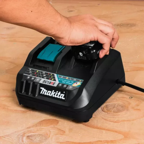 Makita 18-Volt LXT/12-Volt MAX CXT Lithium-Ion Rapid Optimum Charger