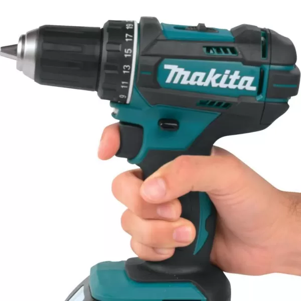 Makita 18-Volt LXT Lithium-Ion Compact 2-Piece Combo Kit (Driver-Drill/Impact Driver)