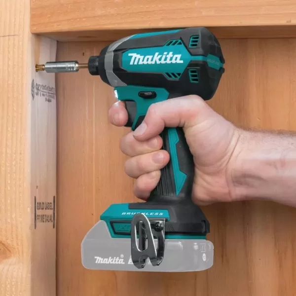 Makita 18V LXT Brushless 1/4 in. Impact Driver, 1/2 in. Hammer Driver-Drill and Recipro Saw with bonus 18V LXT Starter Pack