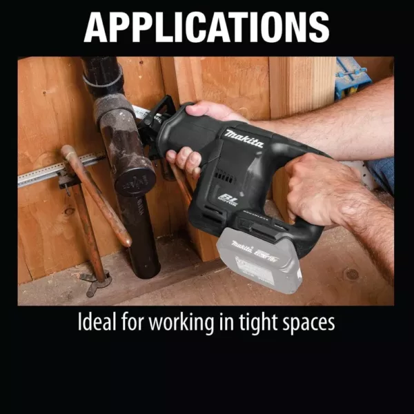 Makita 18-Volt LXT Lithium-Ion Sub-Compact Brushless Cordless Reciprocating Saw (Tool-Only)