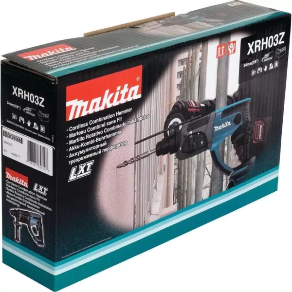 Makita 18-Volt LXT Lithium-Ion 7/8 in. Cordless SDS-Plus Concrete/Masonry Rotary Hammer Drill (Tool-Only)