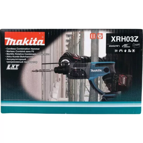 Makita 18-Volt LXT Lithium-Ion 7/8 in. Cordless SDS-Plus Concrete/Masonry Rotary Hammer Drill (Tool-Only)