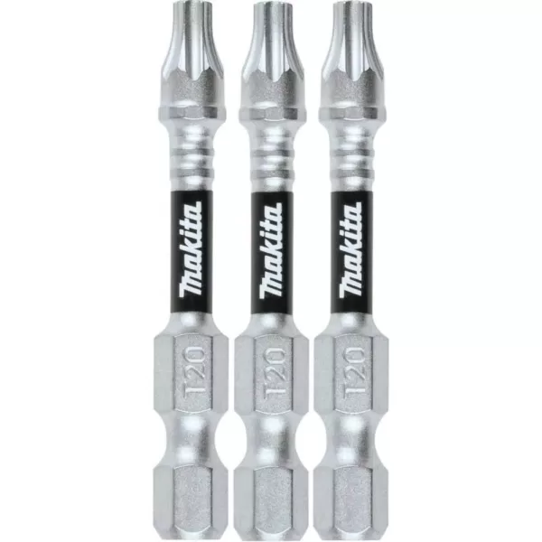 Makita Impact XPS T20 Torx 2 in. Power Bit (3-Pack)