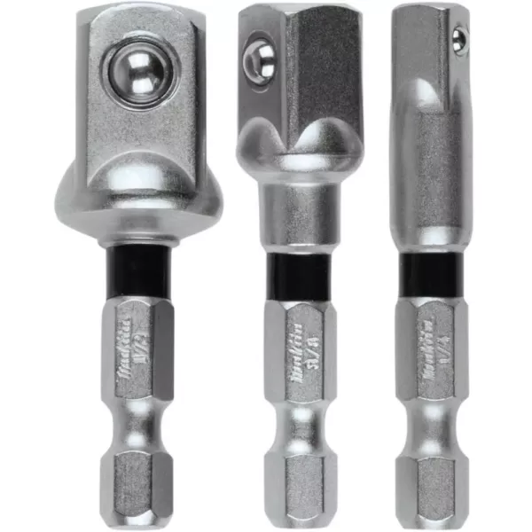 Makita IMPACT XPS Square 2 in. Socket Adapter (3-Piece)