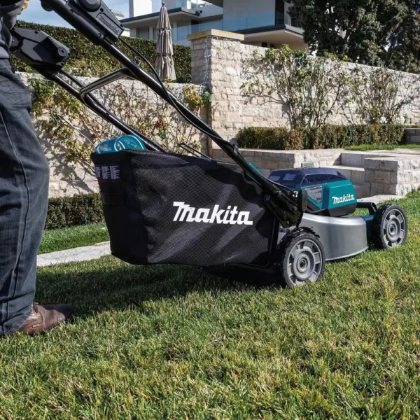 Makita 18 in. 18-Volt X2 (36-Volt) LXT Lithium-Ion Cordless Walk Behind Self Propelled Lawn Mower Kit with 4 Batteries (5.0 Ah)