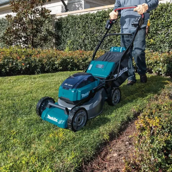 Makita 18 in. 18-Volt X2 (36V) LXT Lithium-Ion Cordless Walk Behind Self Propelled Lawn Mower, Tool Only