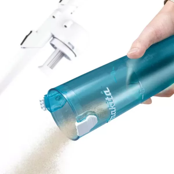 Makita White Cyclonic Vacuum Attachment with Lock