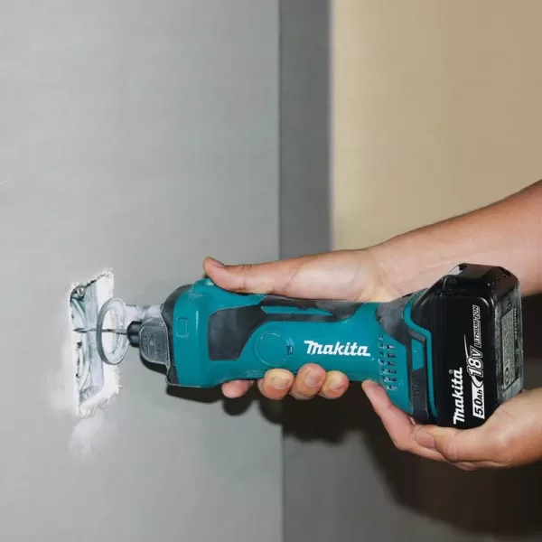 Makita 18-Volt LXT Lithium-Ion Cordless Cut-Out Tool Kit, 5.0 Ah