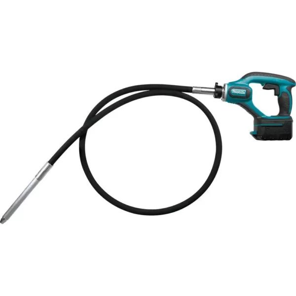 Makita 18-Volt 5.0Ah LXT Lithium-Ion Cordless 8 ft. Concrete Vibrator Kit